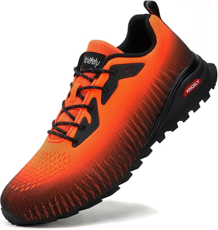 Men's Trail Running Shoes Fashion Walking Hiking Sneakers for Men Tennis Cross Training S…