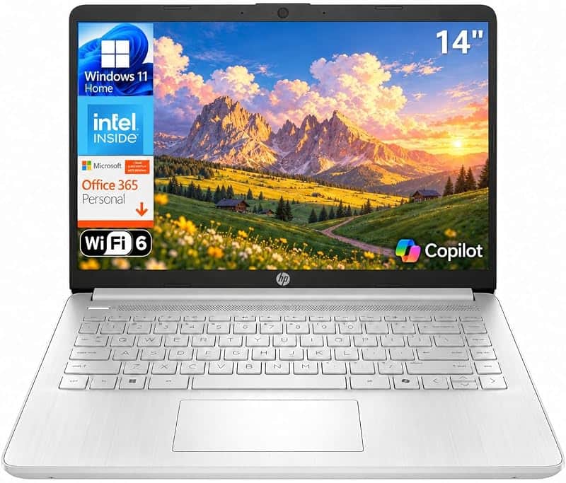14" Laptop, Intel N150, Office 365, 1TB Cloud Storage, Copilot AI