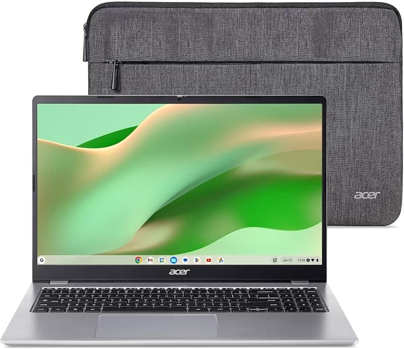 15.6” FHD Touch Chromebook, Intel N50, 8GB RAM, 128GB eMMC, Chrome OS