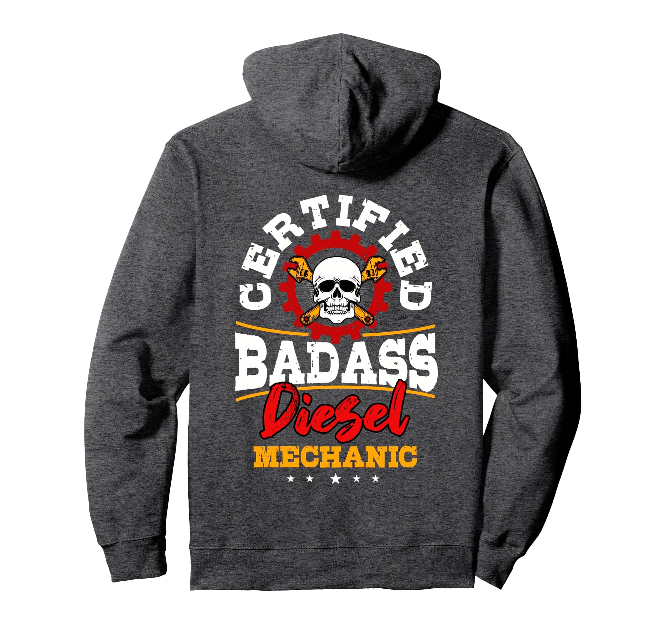 Design On Back Pullover Hoodie