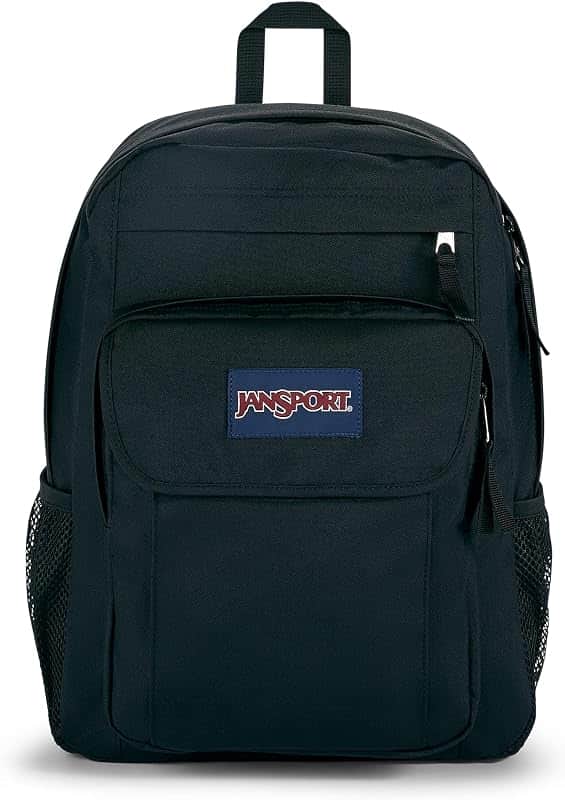 Union Pack - 15 inch Laptop Rucksack for Travel, Black