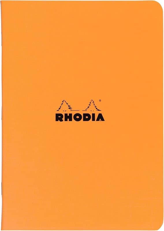 Staplebound Orange Lined Notebook 8 1/4 X 11 ¾