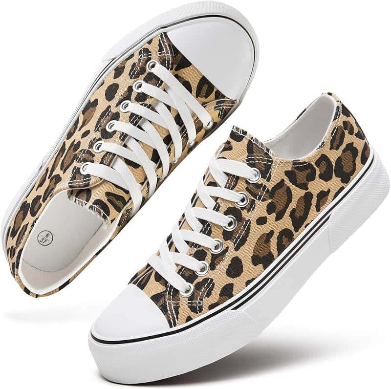 White Sneakers for Women Low Top Canvas Shoes Womens Canvas Sneakers Women's Fashion Snea…