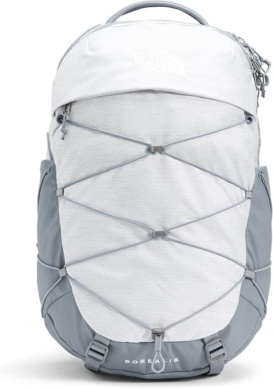 Women's Borealis Commuter Laptop Backpack, TNF White Metallic Mélange/Mid Grey, One Size