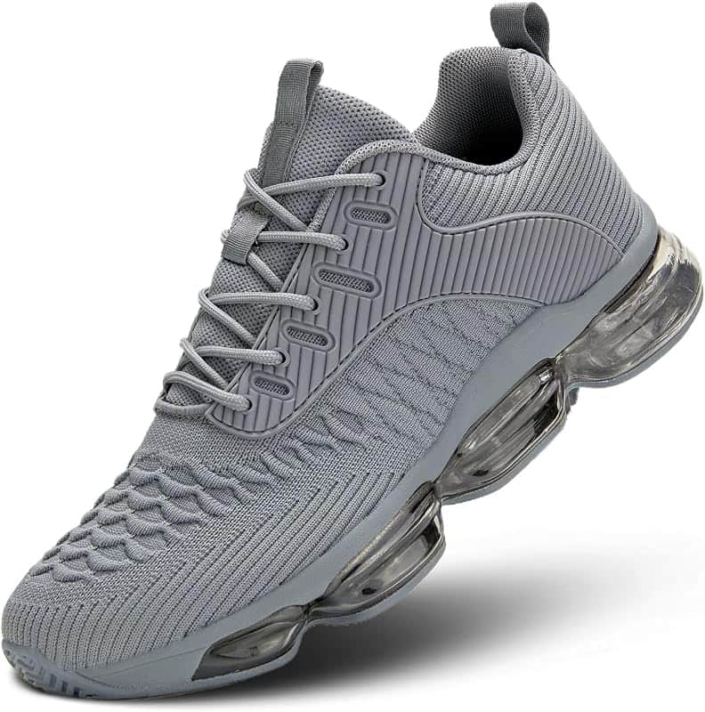 Mens Running Shoes Air Cushion Tennis Walking Sneakers Casual Sport Gym Jogging