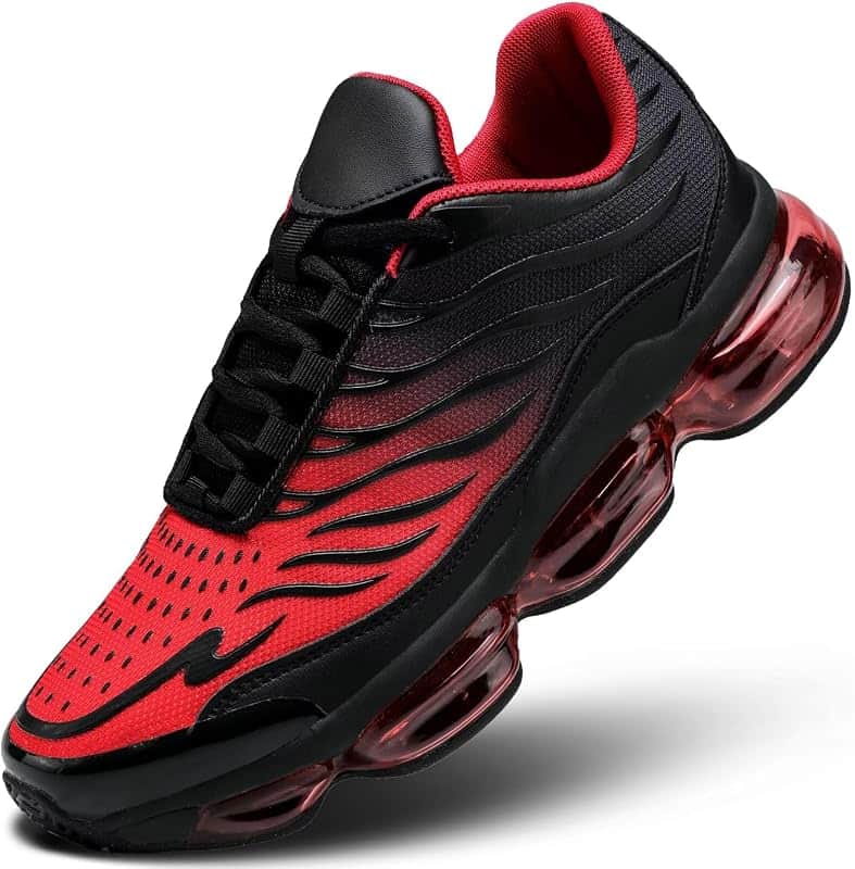 Mens Air Running Shoes Non Slip Workout Casual Sport Walking Shoes Basketball Sneakers Fa…