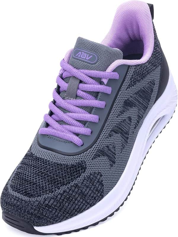 Women's Wide Arch Support Walking Shoes Orthotic Tennis Sneakers