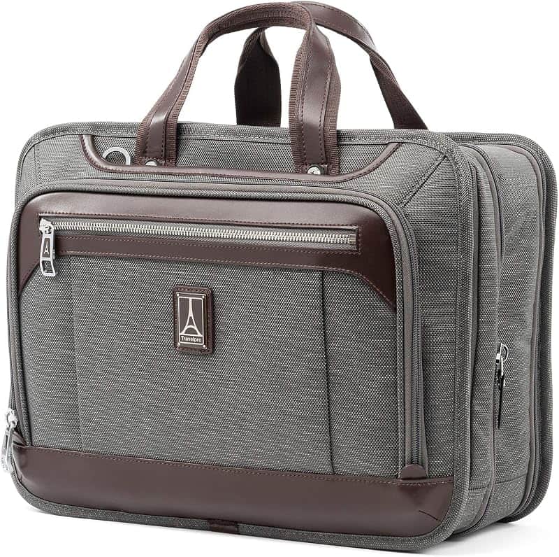 Platinum Elite Expandable Business Laptop Briefcase, Fits up to 15.6 Laptop, Work School…