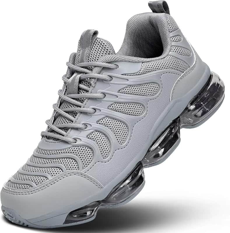 Mens Walking Shoes Fashion Tennis Running Sneakers Casual Non Slip Breathable Trail Sport…