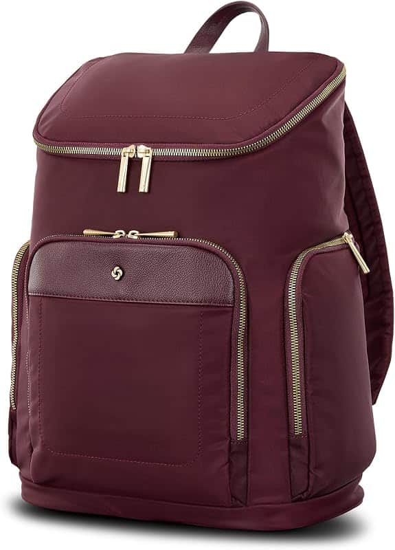 Mobile Solutions 2 Deluxe Backpack, Laptop & Tablet Backpack with Padded Compartments, Fr…