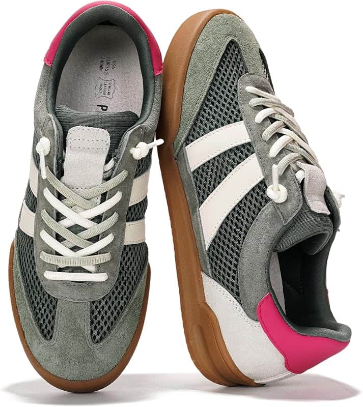 100% Genuine Leather Sneakers for Women Slip On Women Shoes