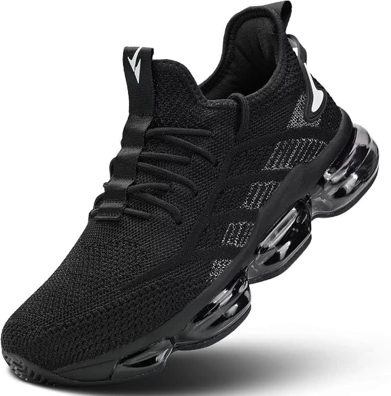 Mens Running Shoes Air Cushion Slip on Walking Tennis Sneakers Fashion Casual Breathable…