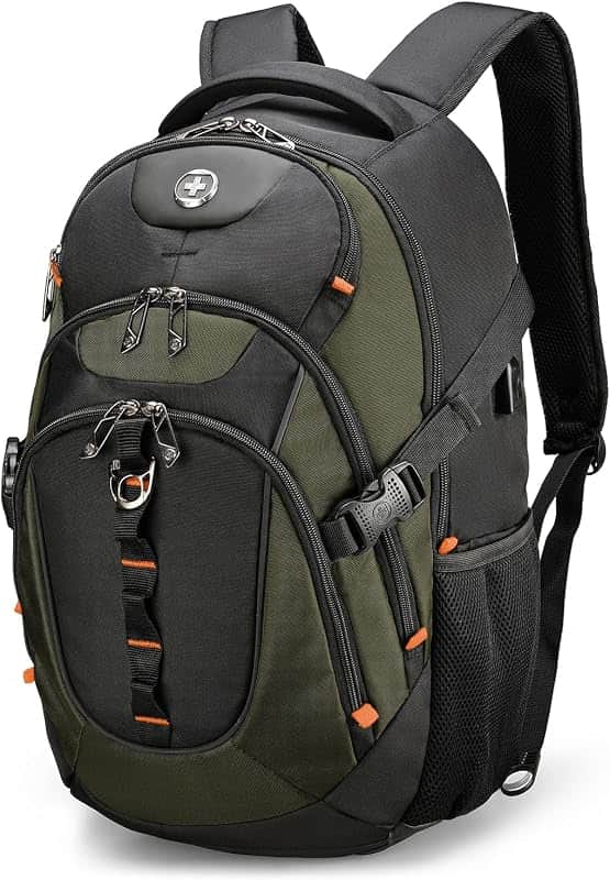 Design Laptop Backpack, Travel Backpack with USB Charging Port Fits 15.6 inches Computer,…