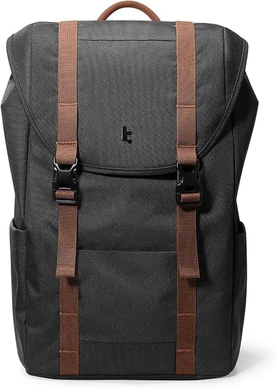 Flap Laptop Backpack, Lightweight, Water-Resistant Casual Daypack, Durable Work-pack, Vin…