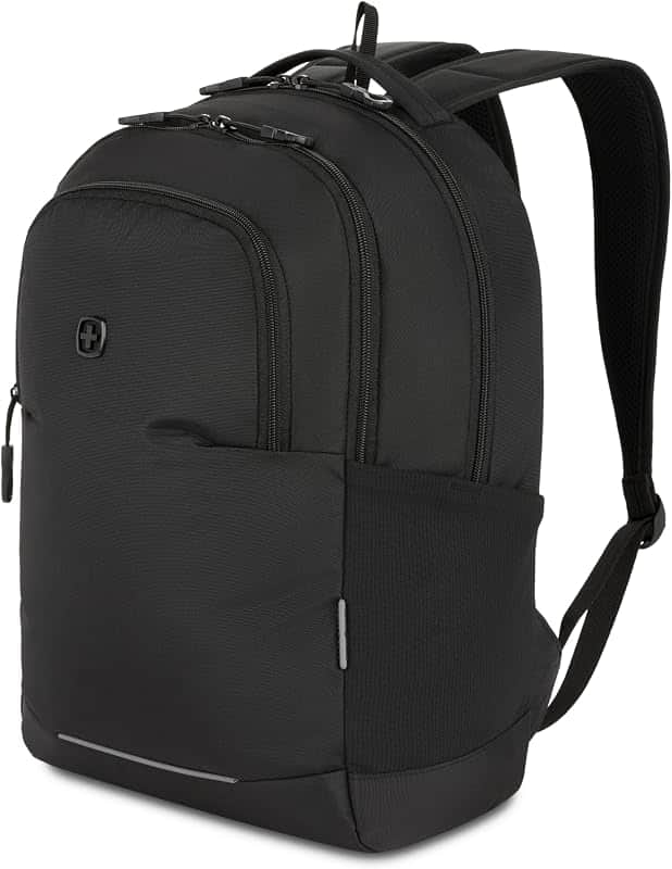 Orientation Laptop Backpack, Black, 17"x12"x7"