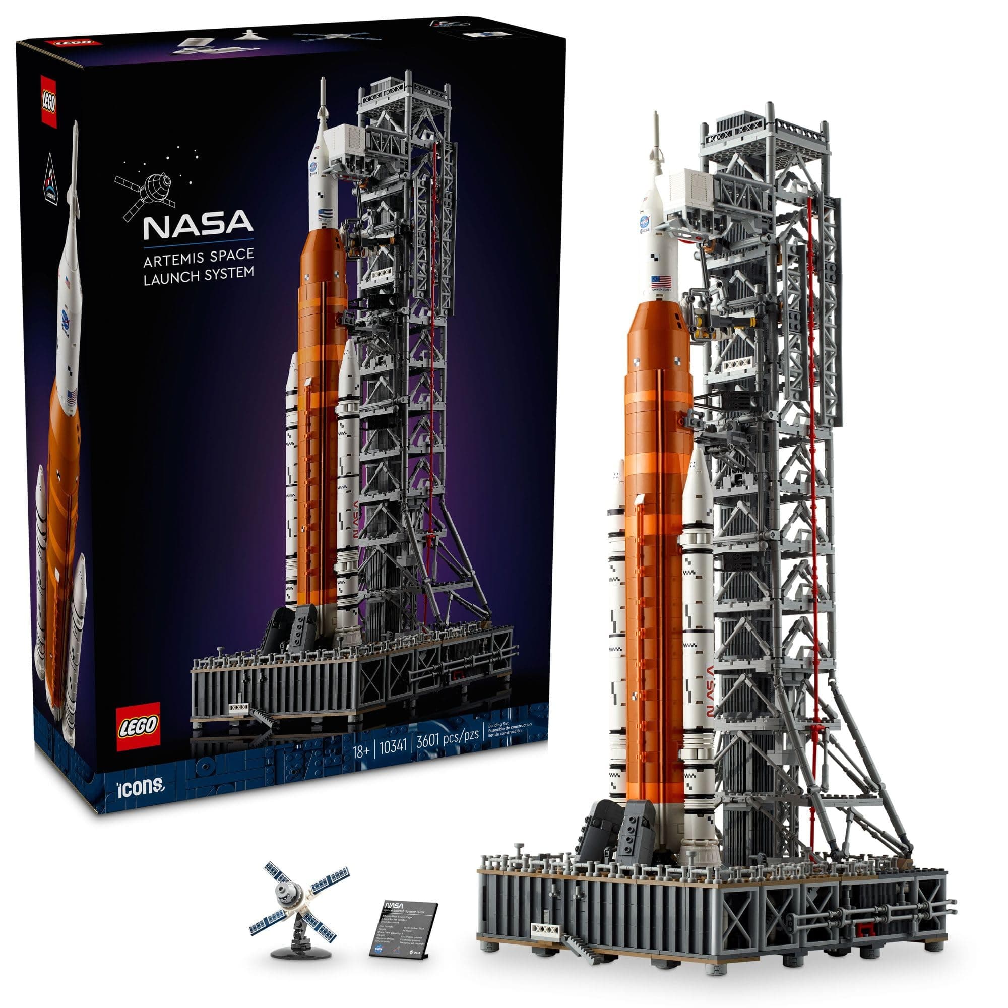 Icons NASA Artemis Space Launch System - DIY Rocket Model Building Set for Adults, Ages 1…