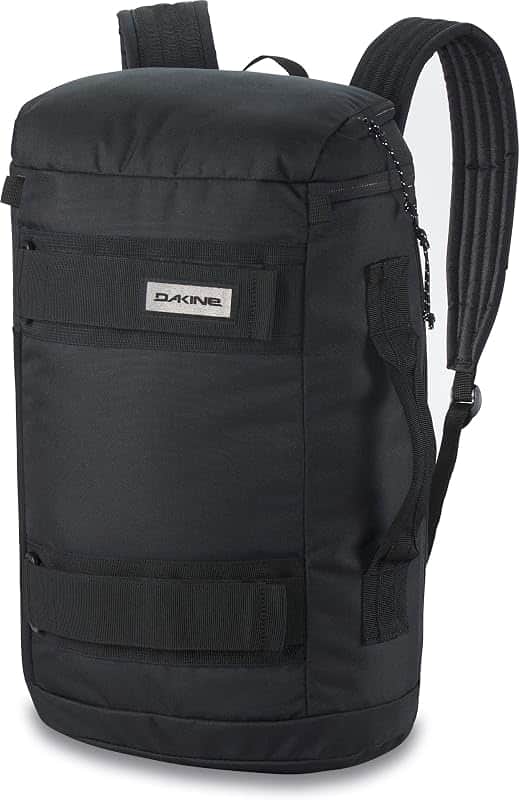 Mission Street Backpack 25L, Skate Laptop Pack, Black | 25L skate backpack, side-access l…