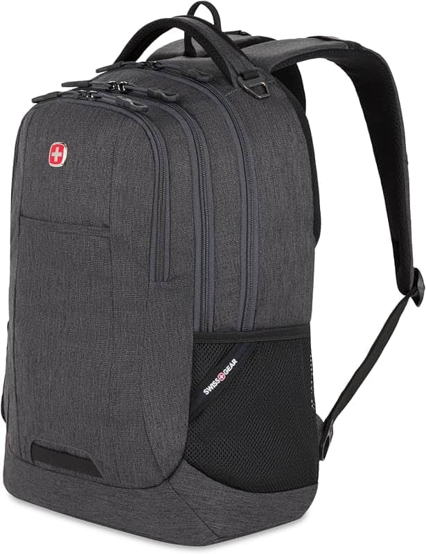 5505 Cecil 16” Laptop Backpack Charcoal – Daily Laptop Bag with Gear Attachment Options –…