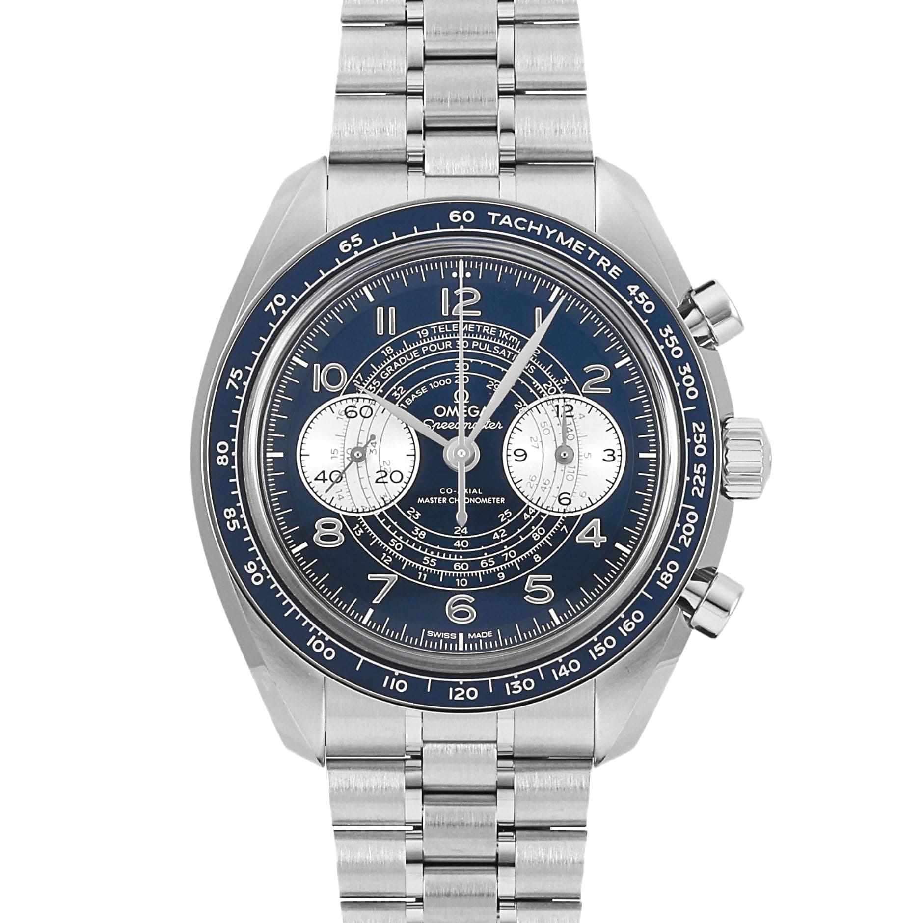 Speedmaster Chronograph Hand Wind Blue Dial Men's Watch 329.30.43.51.03.001
