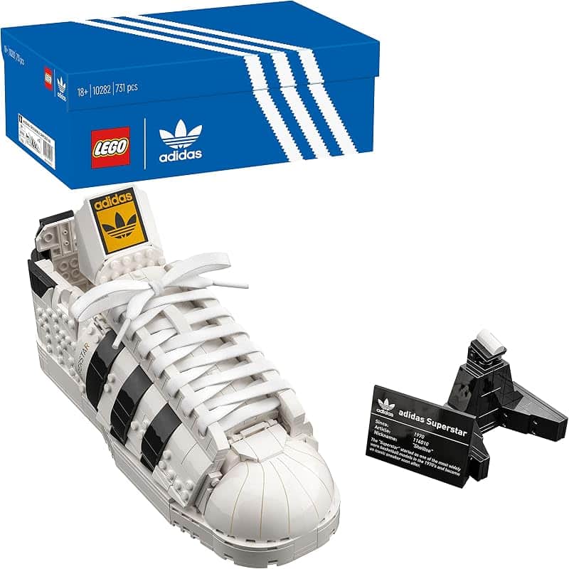 Adidas Originals Superstar 10282 Building Kit; Build and Display The Iconic Sneaker; New…
