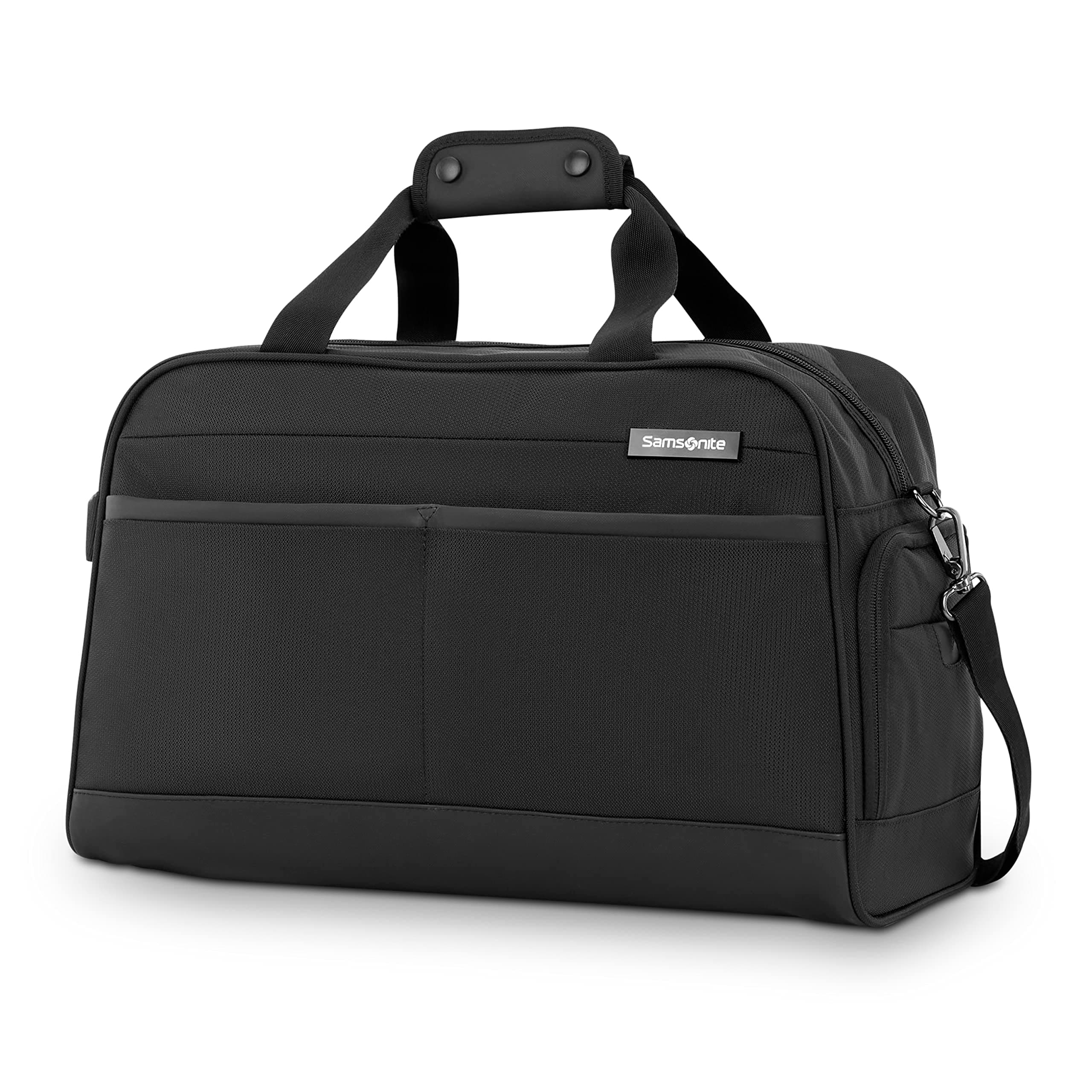 Ascella 3.0 Softside Expandable Luggage with Spinner Wheels, Duffel, Black