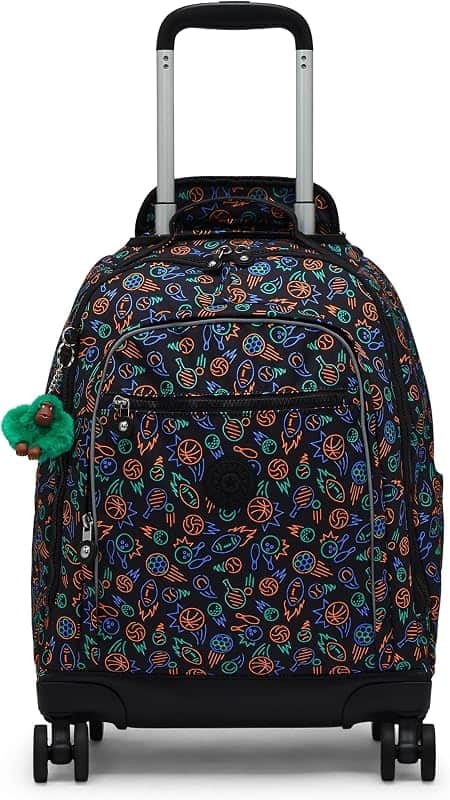 New Zea Printed 15" Laptop Rolling Backpack