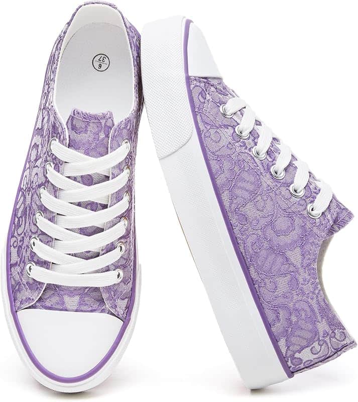 Womens Tennis Shoes Low top Canvas Sneakers Women Fashion Shoes