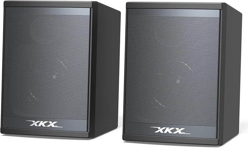 Computer Speakers for Desktop PC, External Speakers for Laptop Monitor, USB Plug-N-Play,…