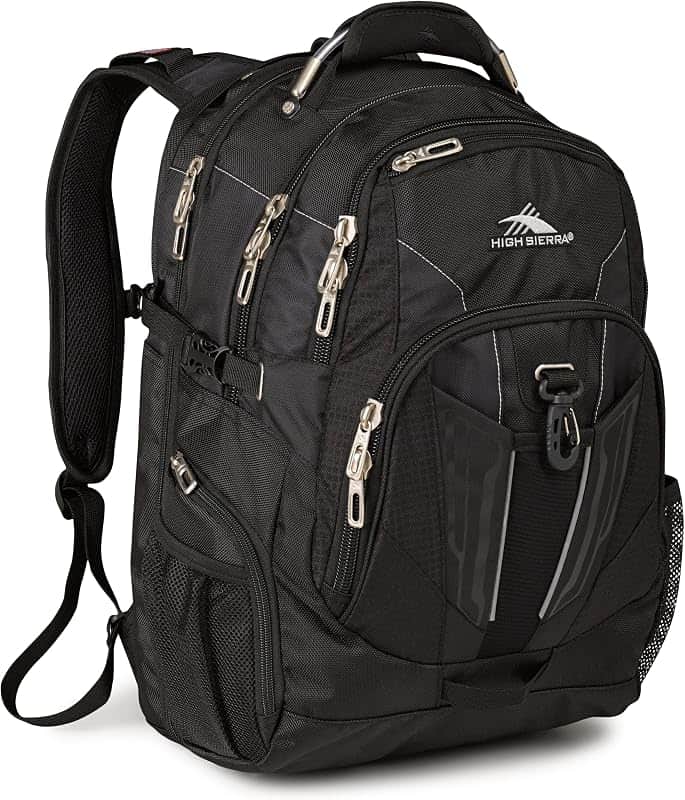XBT - TSA Laptop Backpack, Black, One Size